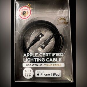 USB-C to Lightning Cable - Black